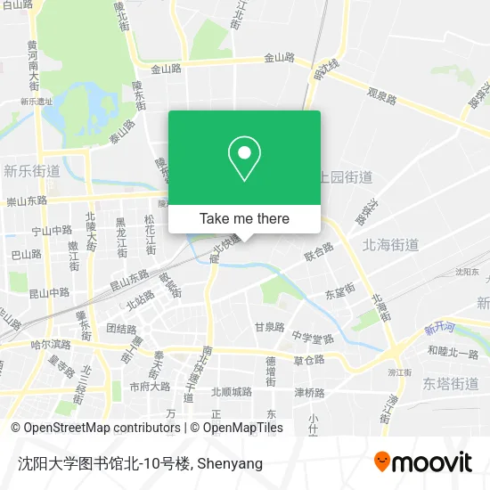 沈阳大学图书馆北-10号楼 map