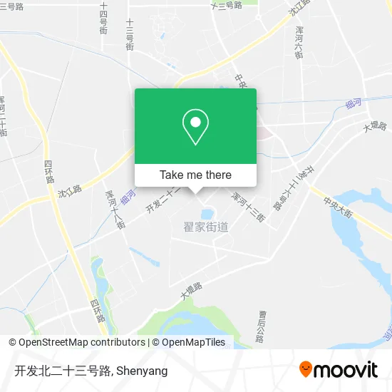 开发北二十三号路 map