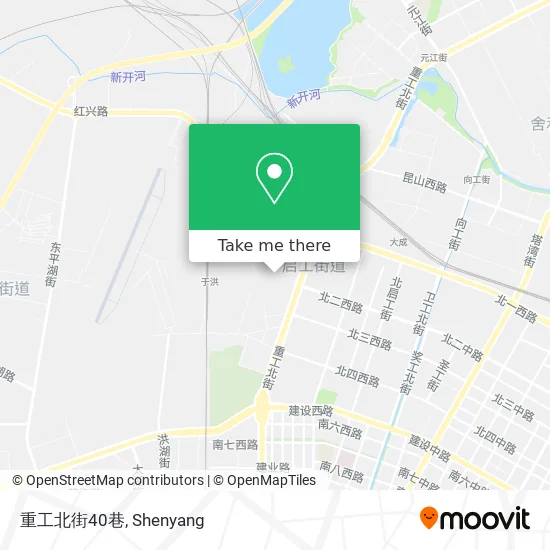 重工北街40巷 map