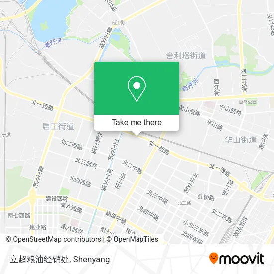 立超粮油经销处 map