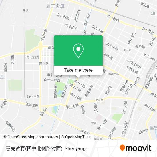 慧先教育(四中北侧路对面) map