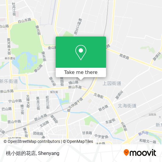 桃小姐的花店 map