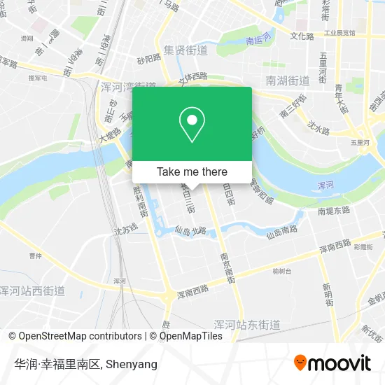 华润·幸福里南区 map