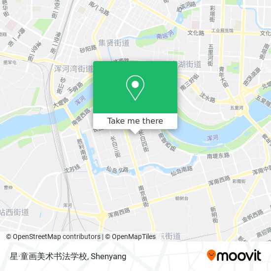 星·童画美术书法学校 map