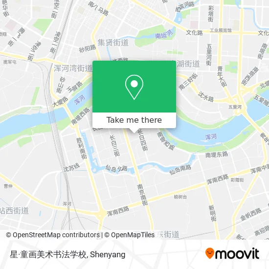 星·童画美术书法学校 map