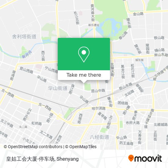 皇姑工会大厦-停车场 map