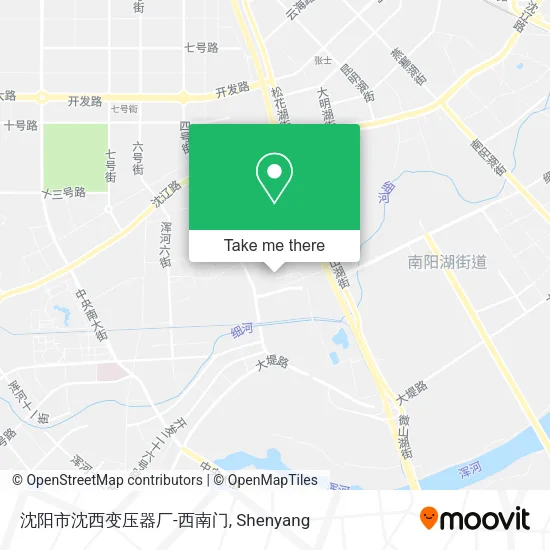 沈阳市沈西变压器厂-西南门 map