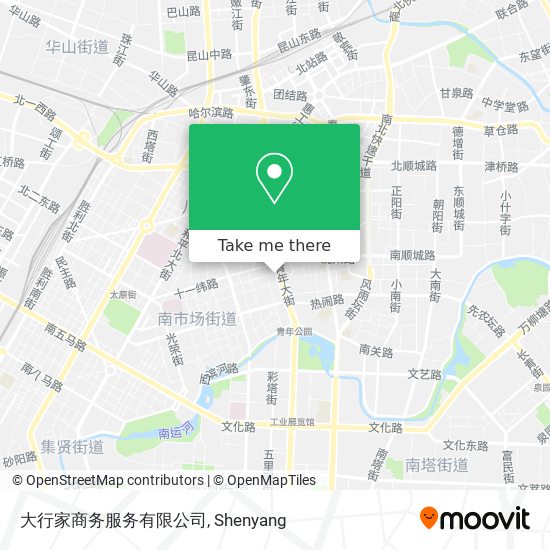 大行家商务服务有限公司 map
