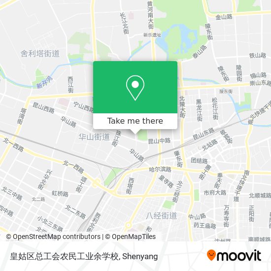 皇姑区总工会农民工业余学校 map