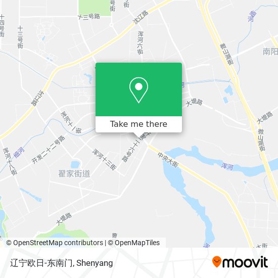 辽宁欧日-东南门 map