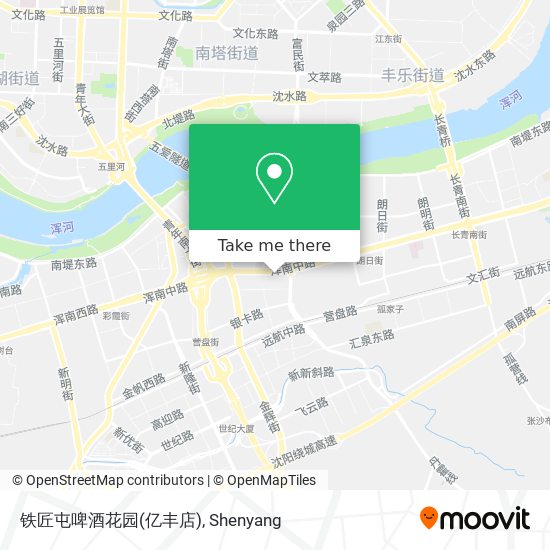 铁匠屯啤酒花园(亿丰店) map