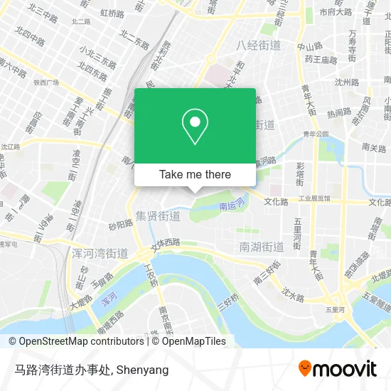 马路湾街道办事处 map