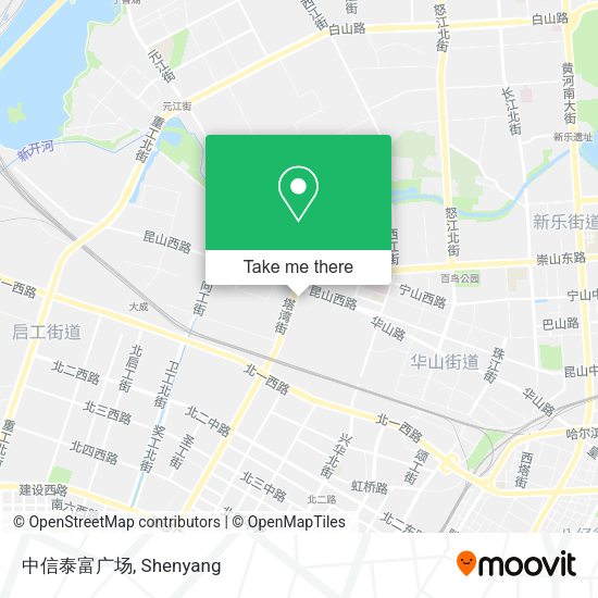 中信泰富广场 map