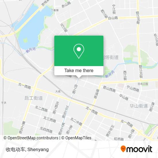 收电动车 map
