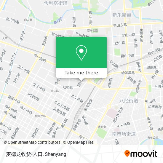 麦德龙收货-入口 map