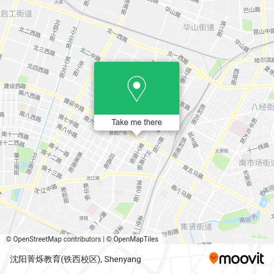沈阳菁烁教育(铁西校区) map