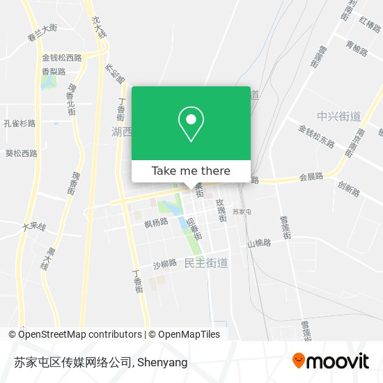 苏家屯区传媒网络公司 map