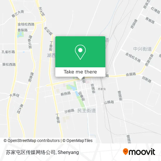 苏家屯区传媒网络公司 map