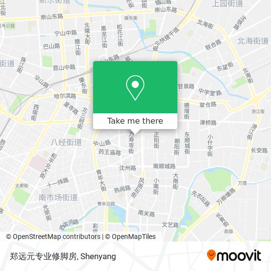 郑远元专业修脚房 map