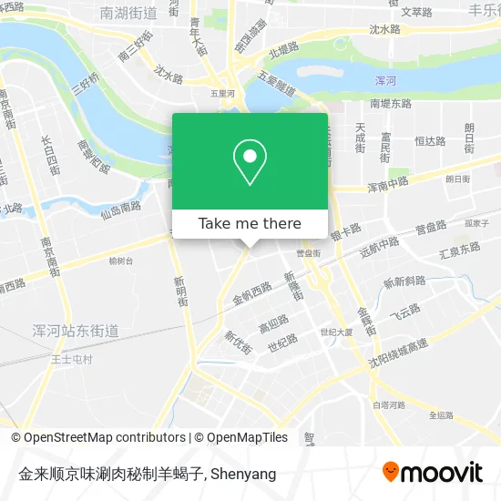 金来顺京味涮肉秘制羊蝎子 map