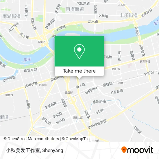 小秋美发工作室 map