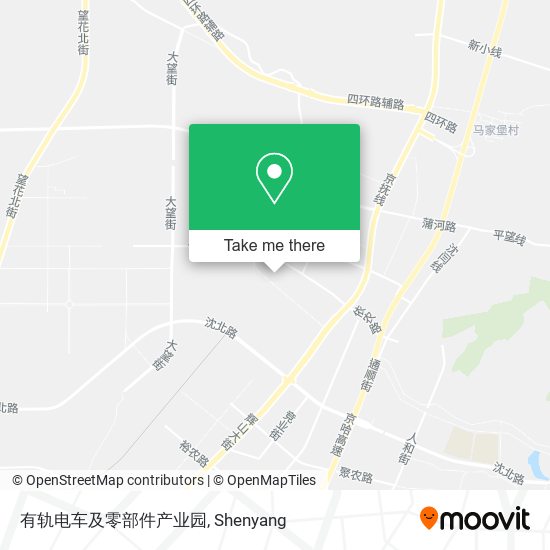 有轨电车及零部件产业园 map