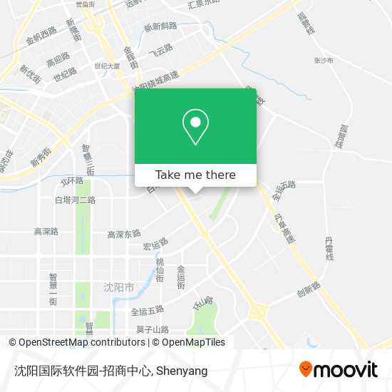 沈阳国际软件园-招商中心 map