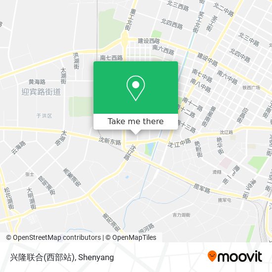 兴隆联合(西部站) map