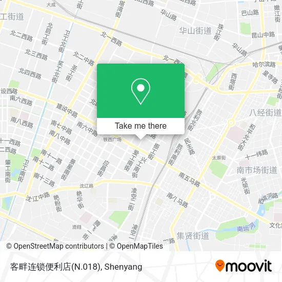 客畔连锁便利店(N.018) map