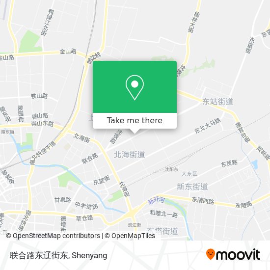 联合路东辽街东 map