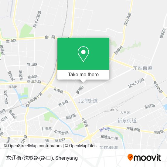 东辽街/沈铁路(路口) map