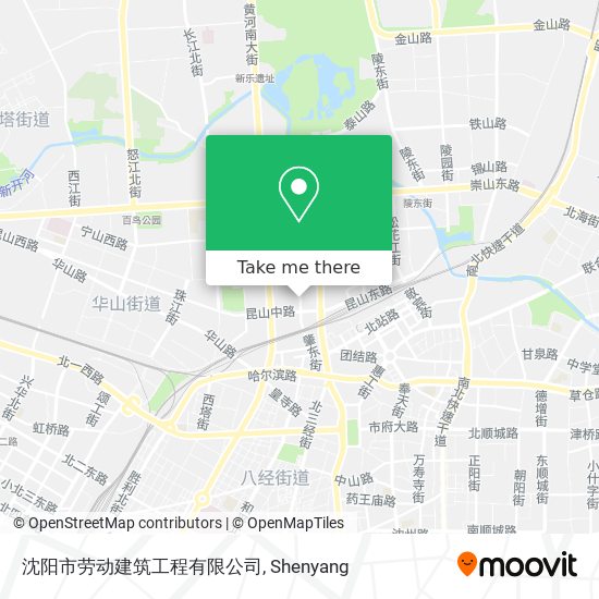 沈阳市劳动建筑工程有限公司 map