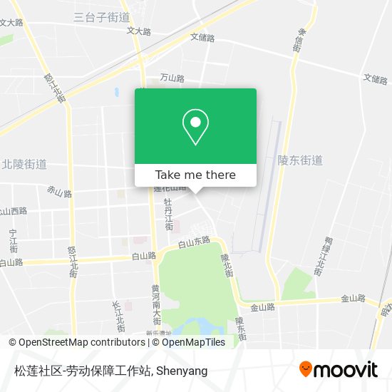 松莲社区-劳动保障工作站 map