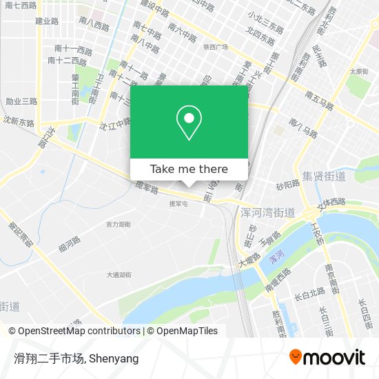 滑翔二手市场 map