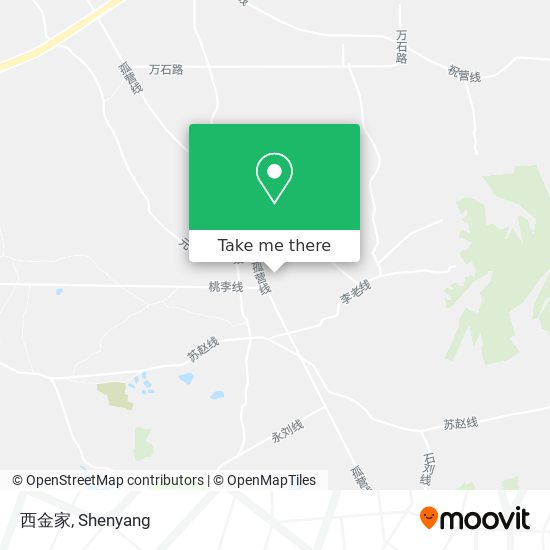 西金家 map