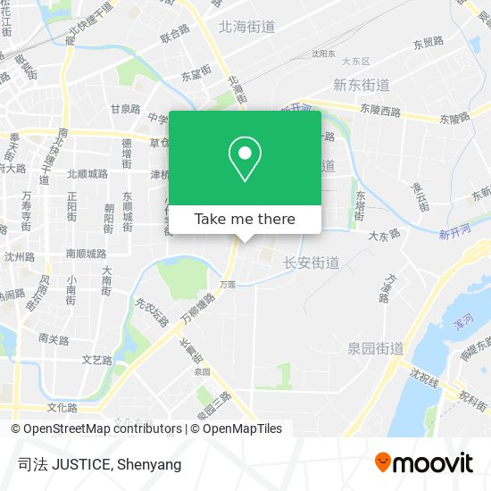 司法 JUSTICE map