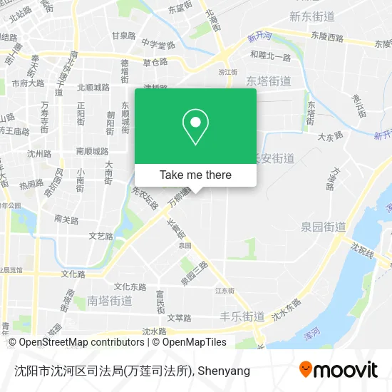 沈阳市沈河区司法局(万莲司法所) map