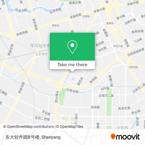 东大软件园B号楼 map