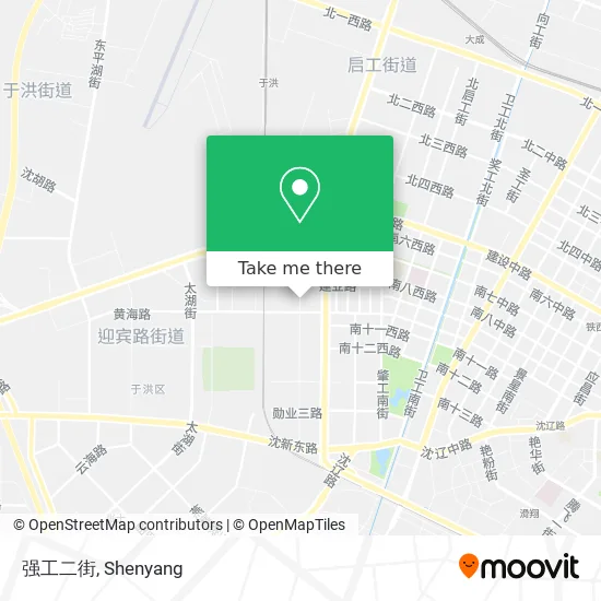 强工二街 map