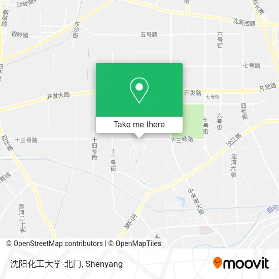 沈阳化工大学-北门 map