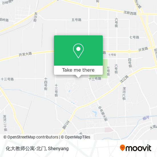 化大教师公寓-北门 map