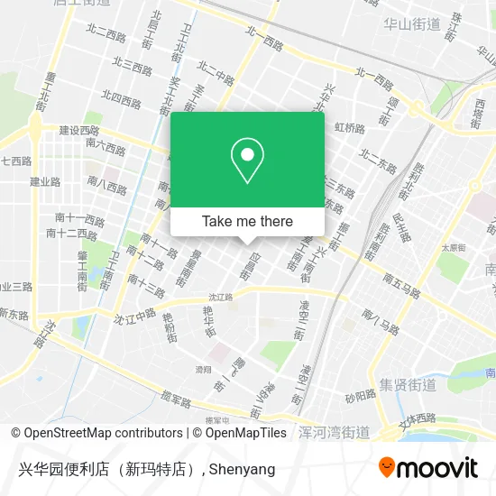 兴华园便利店（新玛特店） map
