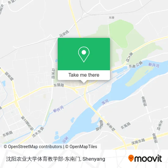 沈阳农业大学体育教学部-东南门 map