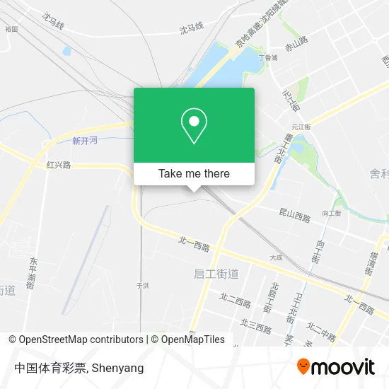 中国体育彩票 map