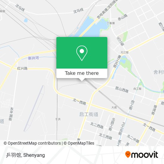 乒羽馆 map