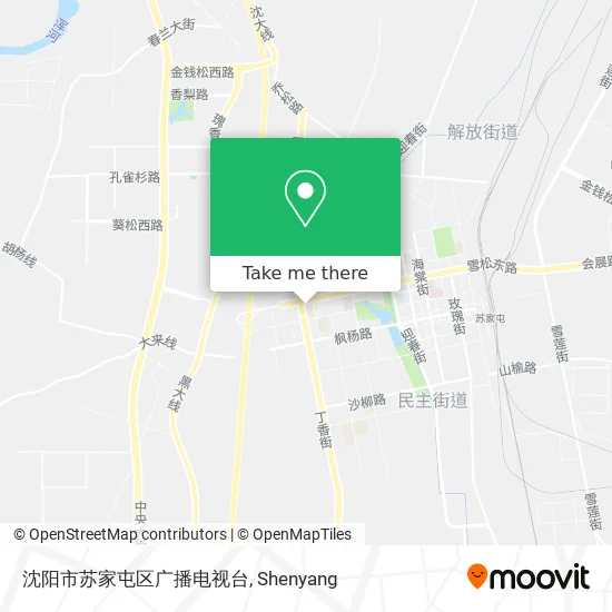 沈阳市苏家屯区广播电视台 map