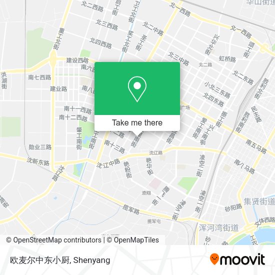 欧麦尔中东小厨 map