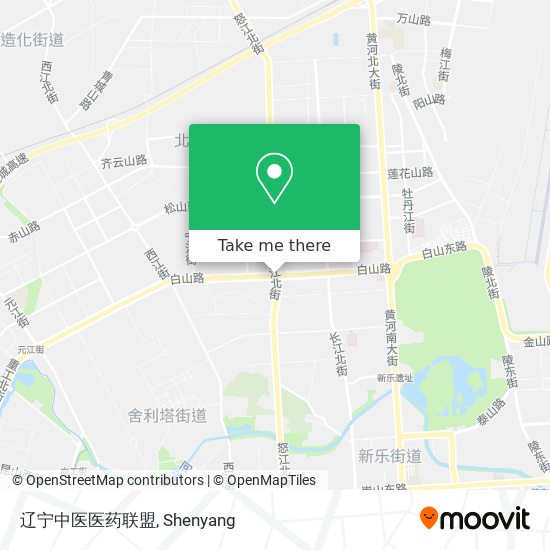 辽宁中医医药联盟 map
