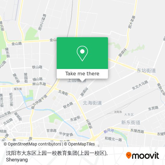 沈阳市大东区上园一校教育集团(上园一校区) map