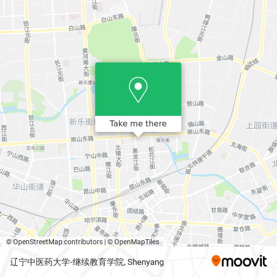 辽宁中医药大学-继续教育学院 map